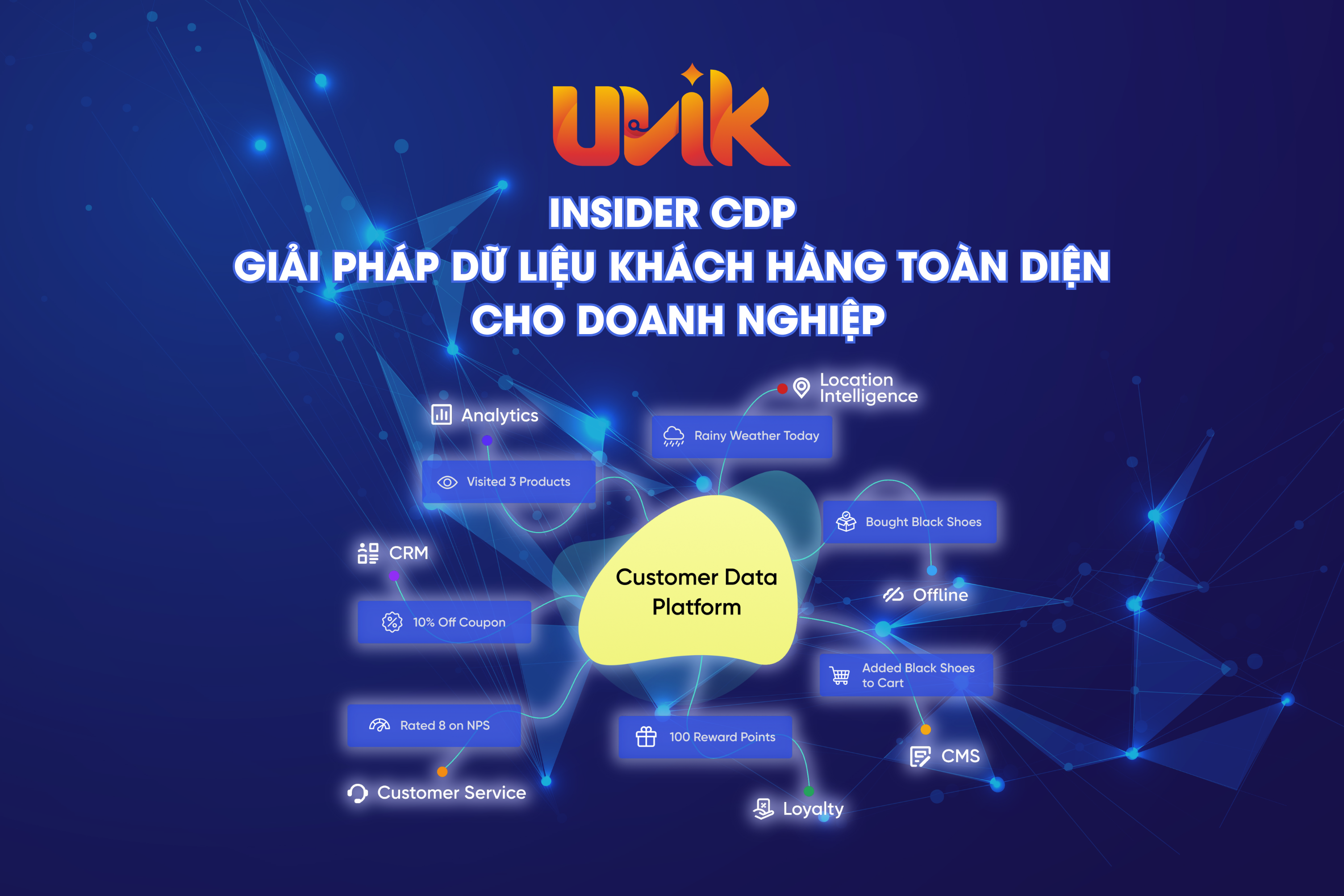 INSIDER CDP: GIẢI PHÁP DỮ LIỆU KHÁCH HÀNG TOÀN DIỆN CHO DOANH NGHIỆP