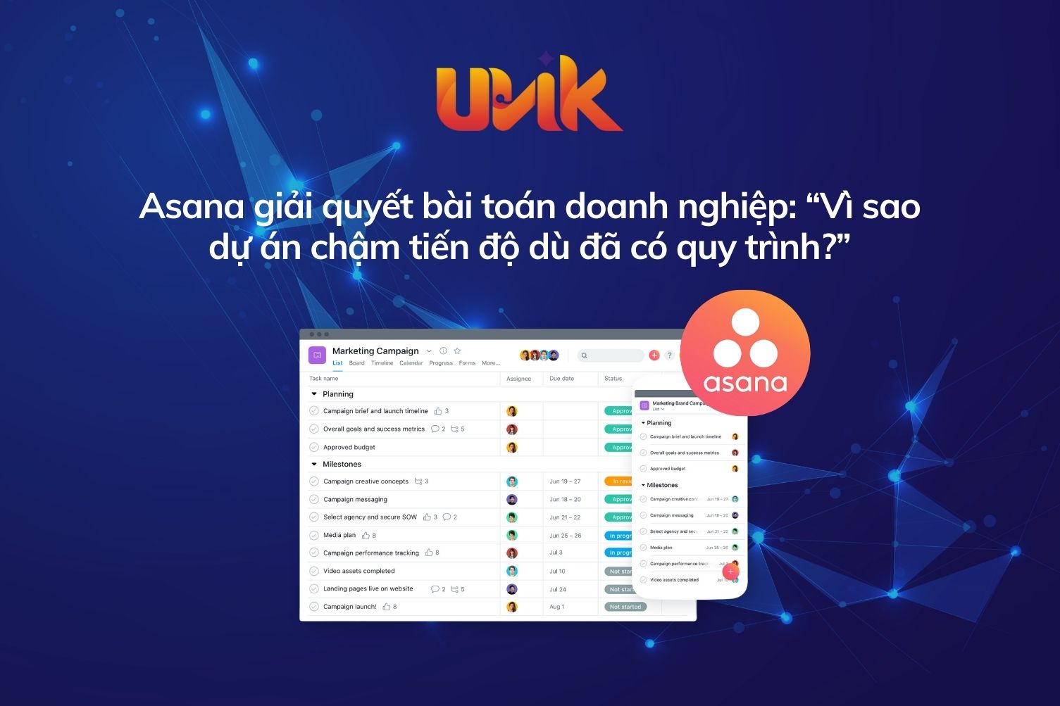 Asana giải quyết bài toán doanh nghiệp: “Vì sao dự án chậm tiến độ dù đã có quy trình?”